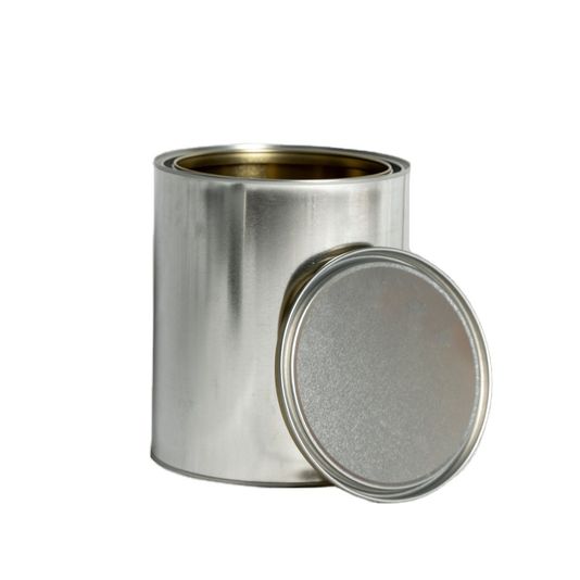 Metal Open Top Can & Lid 500ml