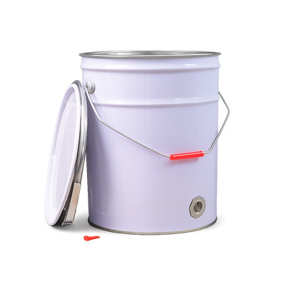 20Lt Pail with Metal Bung & Lid with Lock Ring