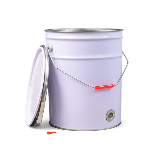 20Lt Pail with Metal Bung & Lid with Lock Ring