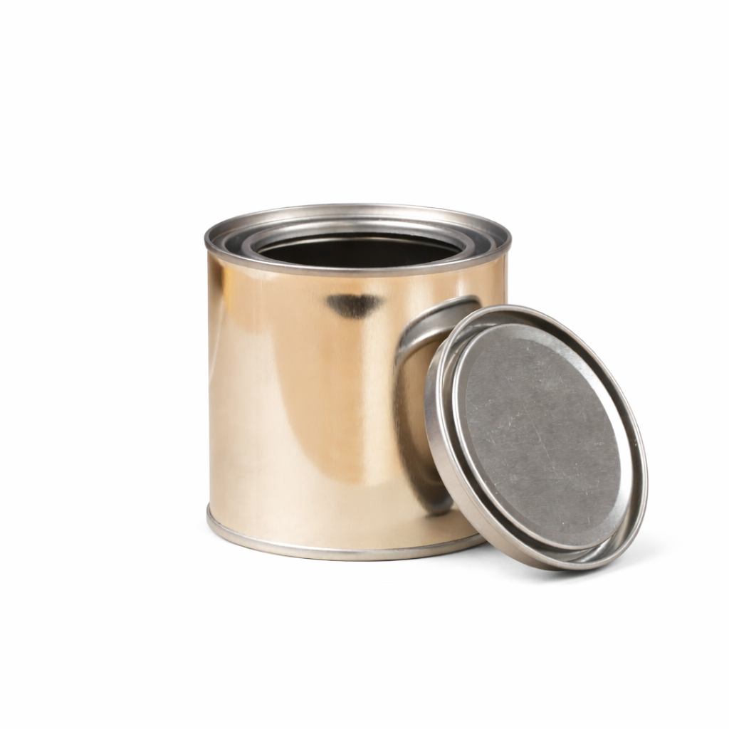 Metal Open Top Can & Lid 250ml