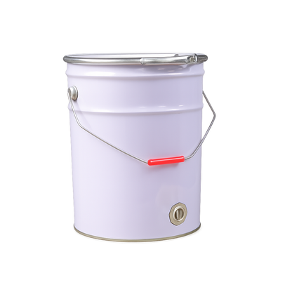 20Lt Pail with Metal Bung & Lid with Lock Ring