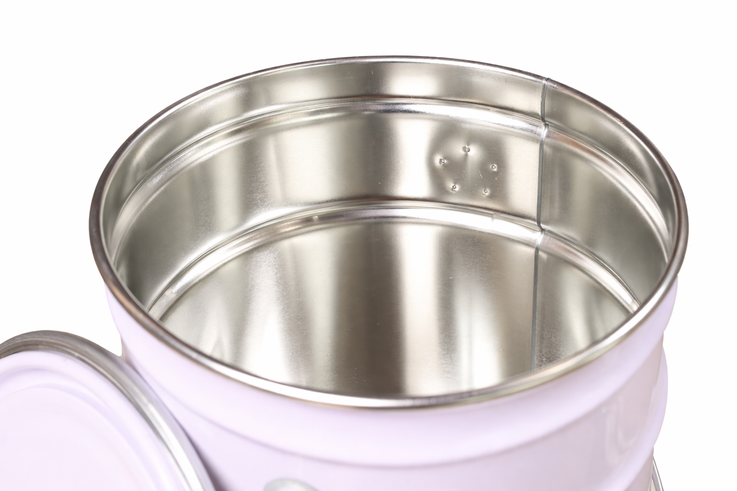 10Lt Metal Open Top Lock Lid