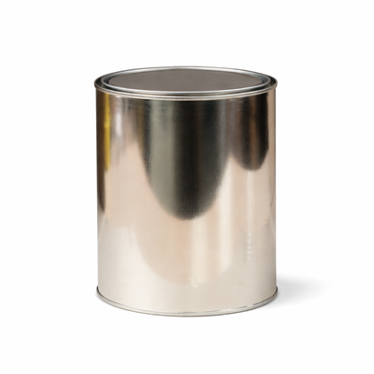 Metal Open Top Can & Lid 4Lt